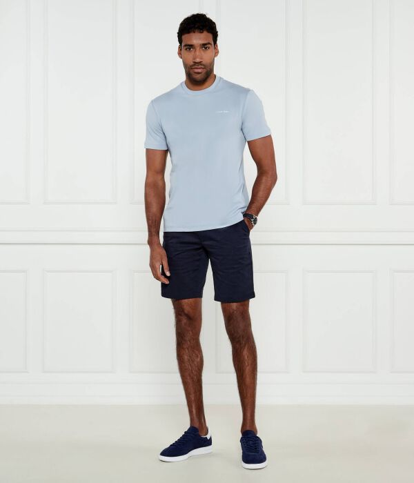 Футболка Calvin Klein Slim Fit, голубой — фото 2