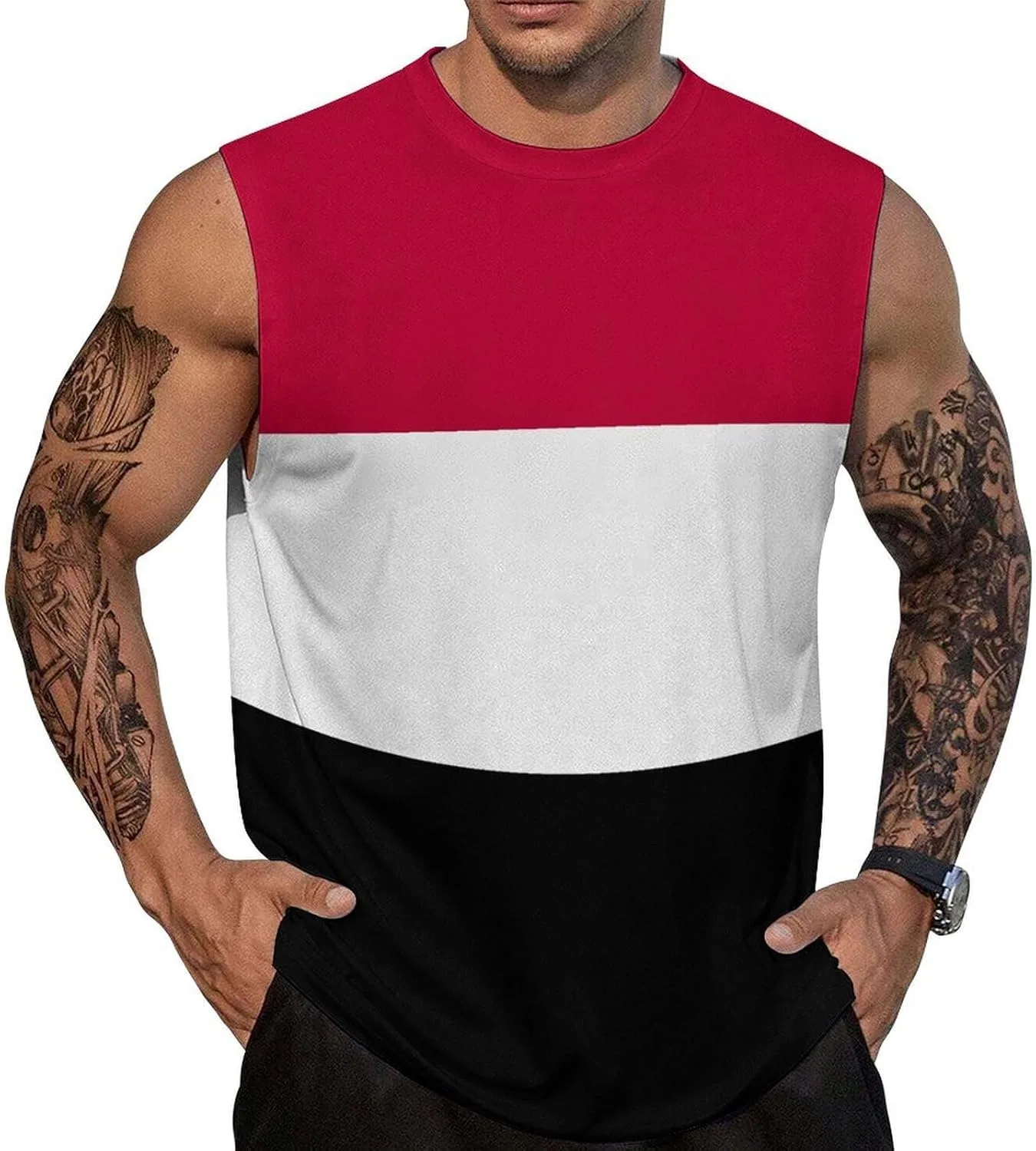 Футболка с принтом Hawaiian Summer, Uganda Flag, свободного кроя, White-11