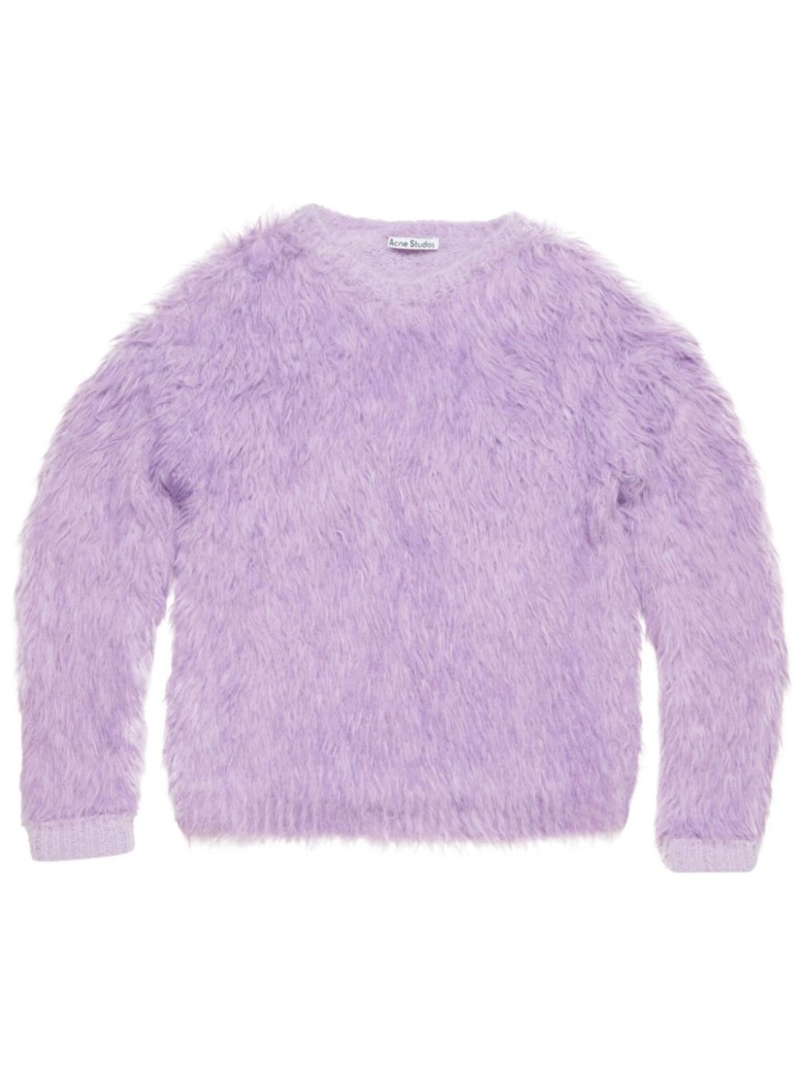 

Фактурный свитер Acne Studios, фиолетовый