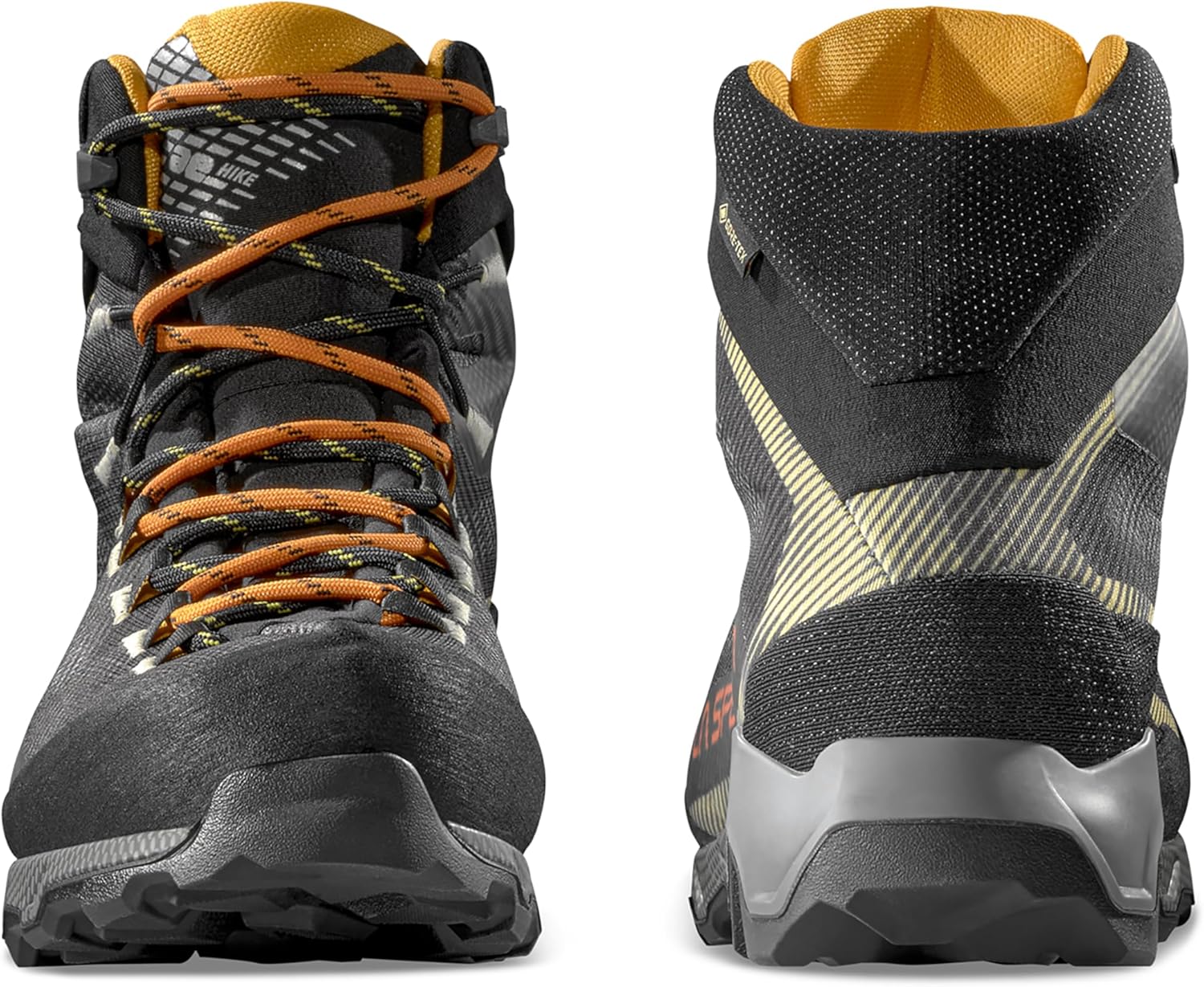 Мужские водонепроницаемые походные ботинки La Sportiva Aequilibrium Hike GTX, Carbon/Papaya — фото 3