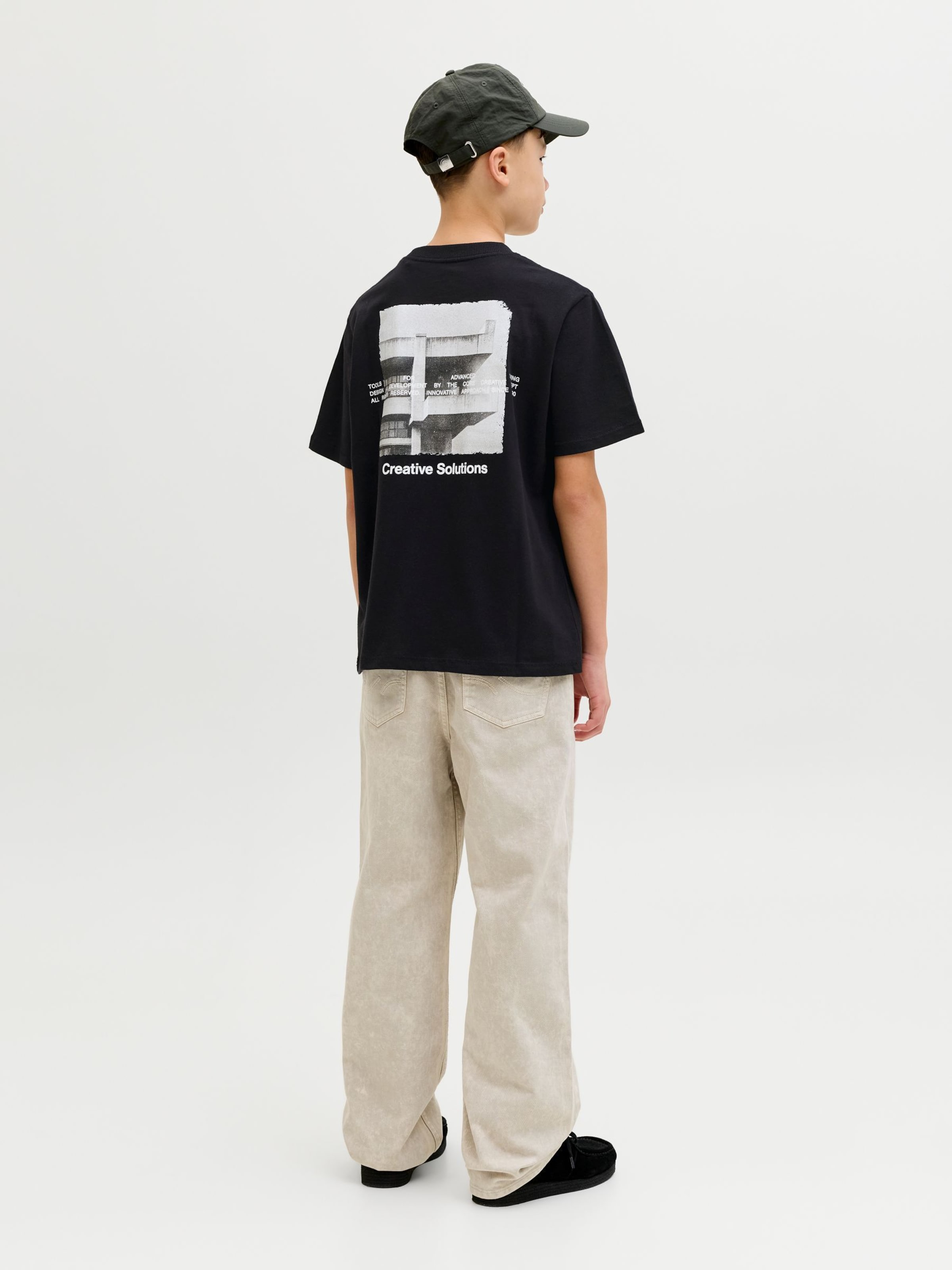 Jack & Jones Junior Футболка в черном цвете — фото 4