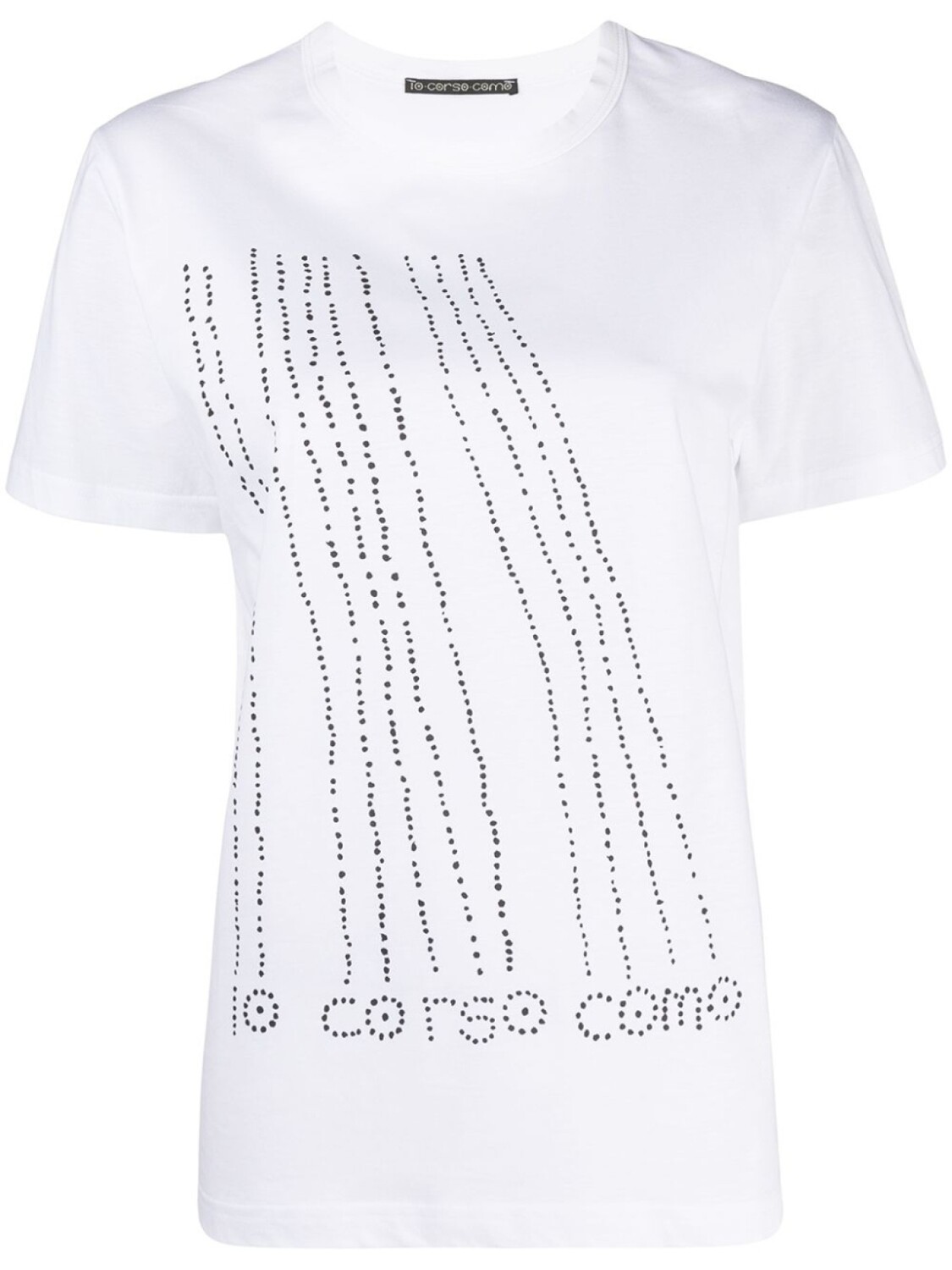 

Corso Como футболка в горох, белый