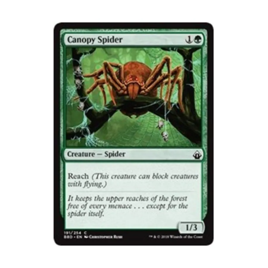 

CCG Капюшонный паук (С), MTG - Battlebond