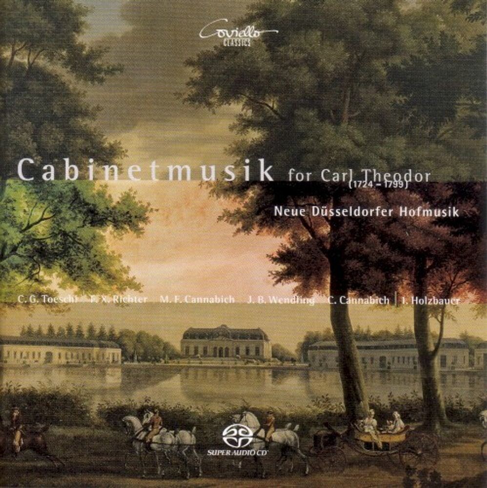 

Диск CD Cabinet Music For Carl Theodor (1724-1799) [Hybrid SACD] - Franz Xaver Richter, Christian Cannabich, Ignaz Holzbauer, Neue Dusseldorfer Hofmusik