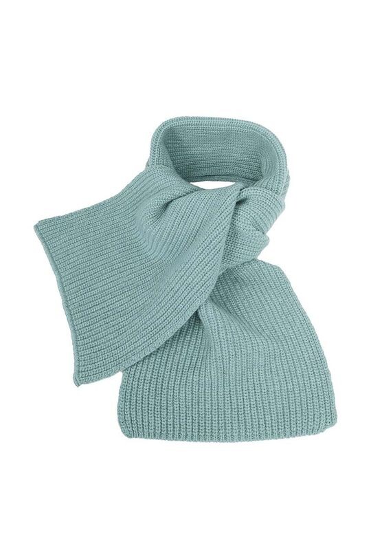 

Детский шарф Jamiks из смесовой шерсти ALMA, бирюзовый