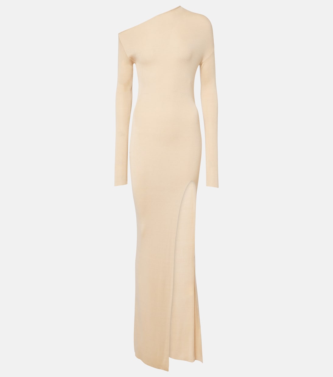 

Длинное платье Ciro из смесового шелка Aya Muse, песочный