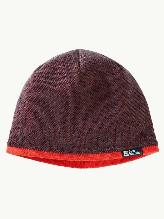 

Шапка Jack Wolfskin BRAND BEANIE, красный