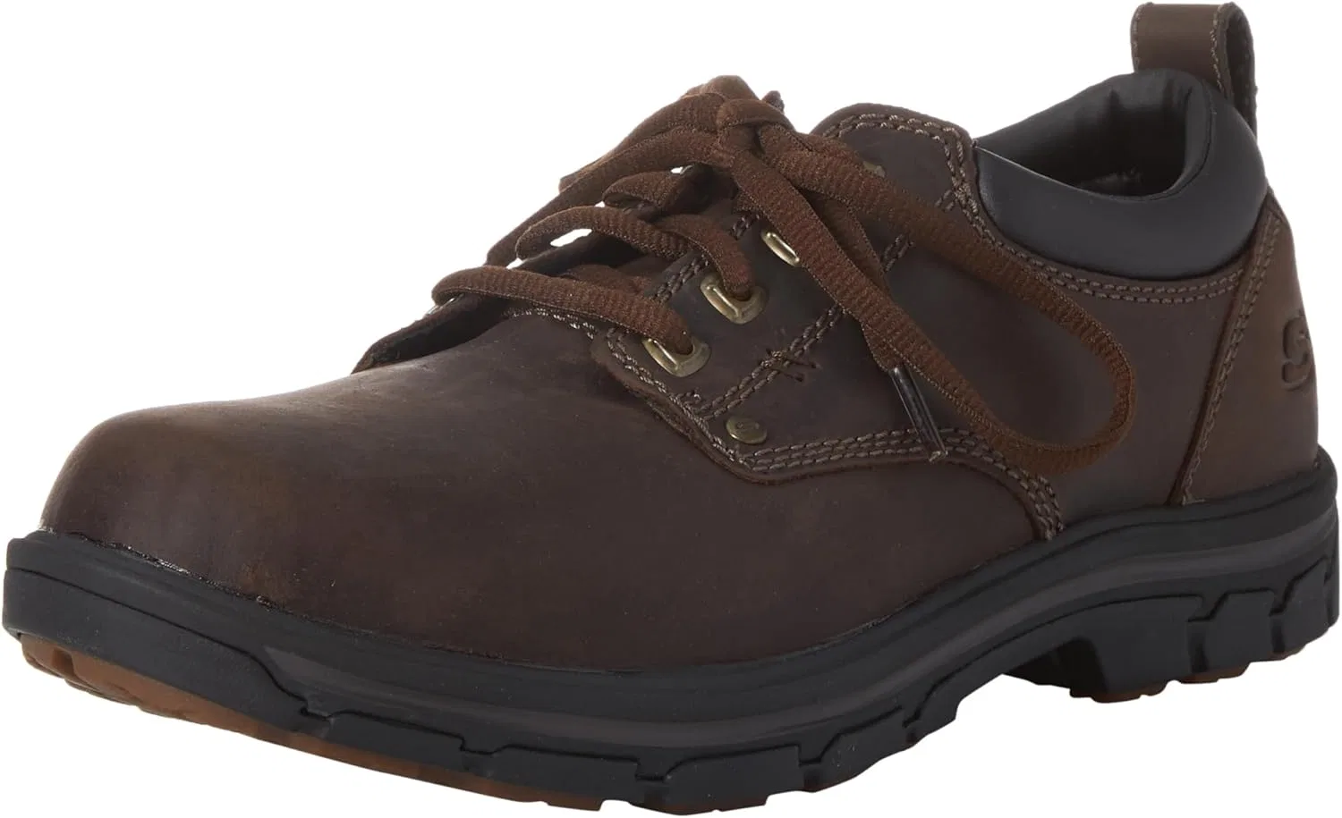 Туфли Skechers Herren Segment Rilar Oxford mit glatter Zehenpartie, Brown