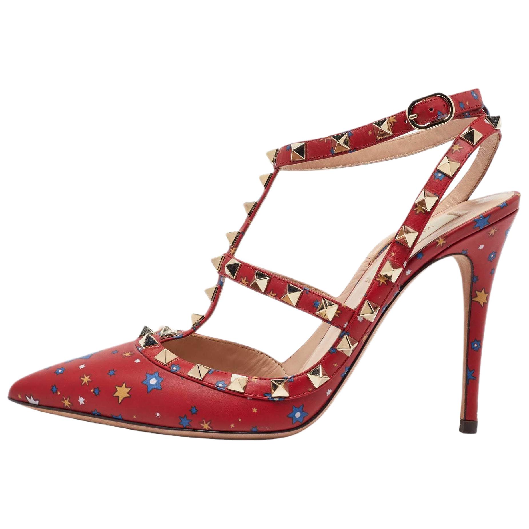 Valentino Туфли на тонком каблуке, женские, красные