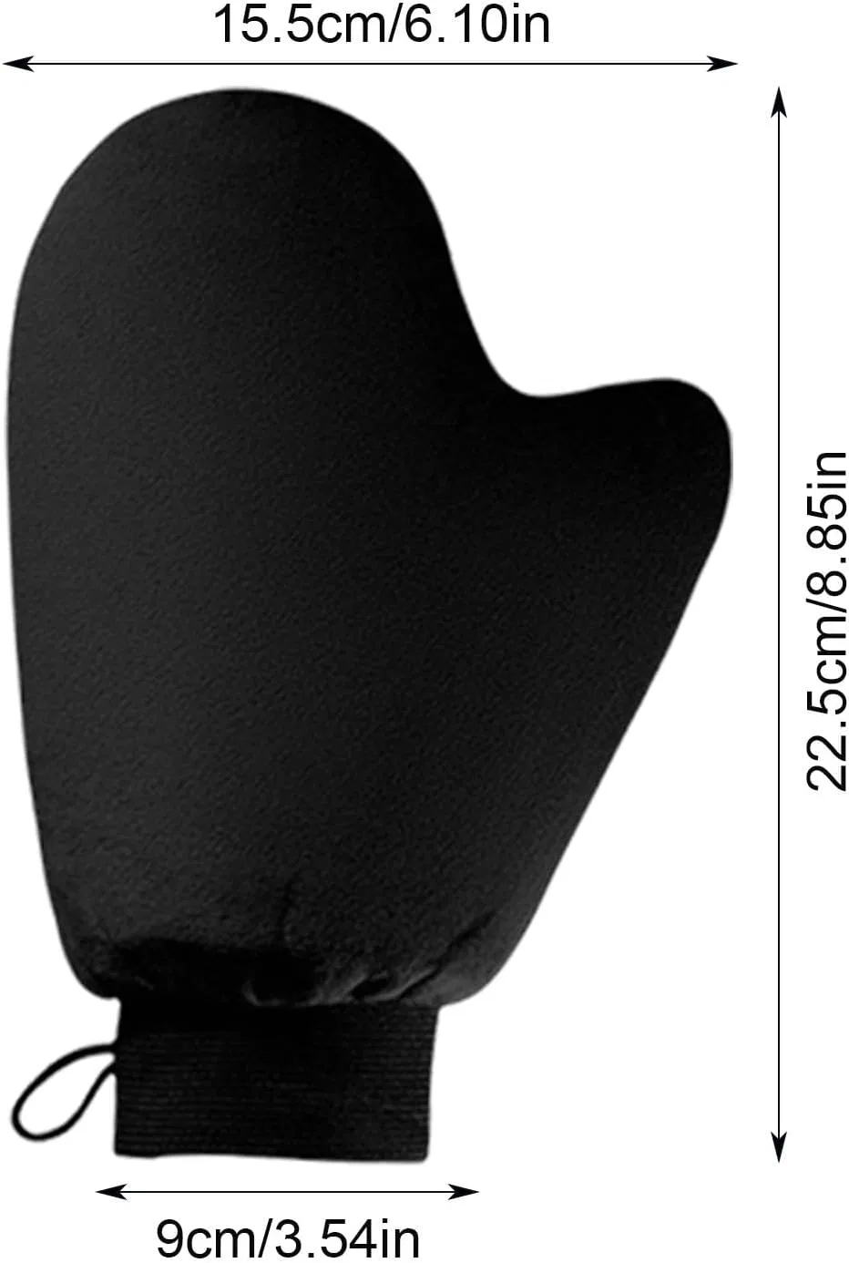 Солнцезащитная митта для автозагара Velvet Applicator Mitt, двусторонняя, 50 г Generic — фото 2