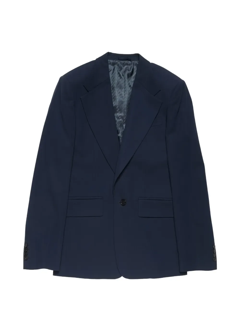 Пиджак с лацканами Acne Studios, синий