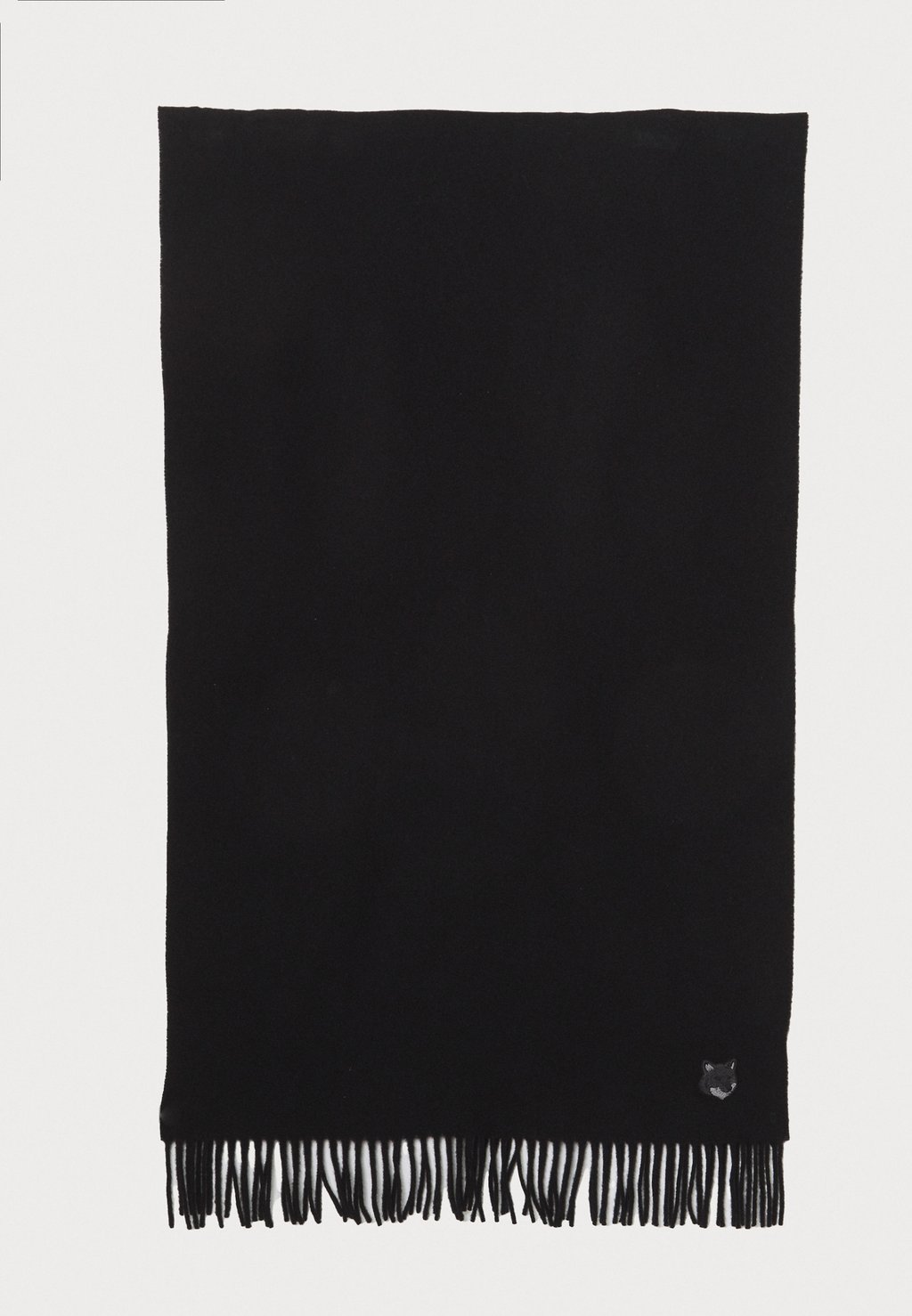 

Шарф BOLD FOX HEAD SCARF UNISEX Maison Kitsuné, черный