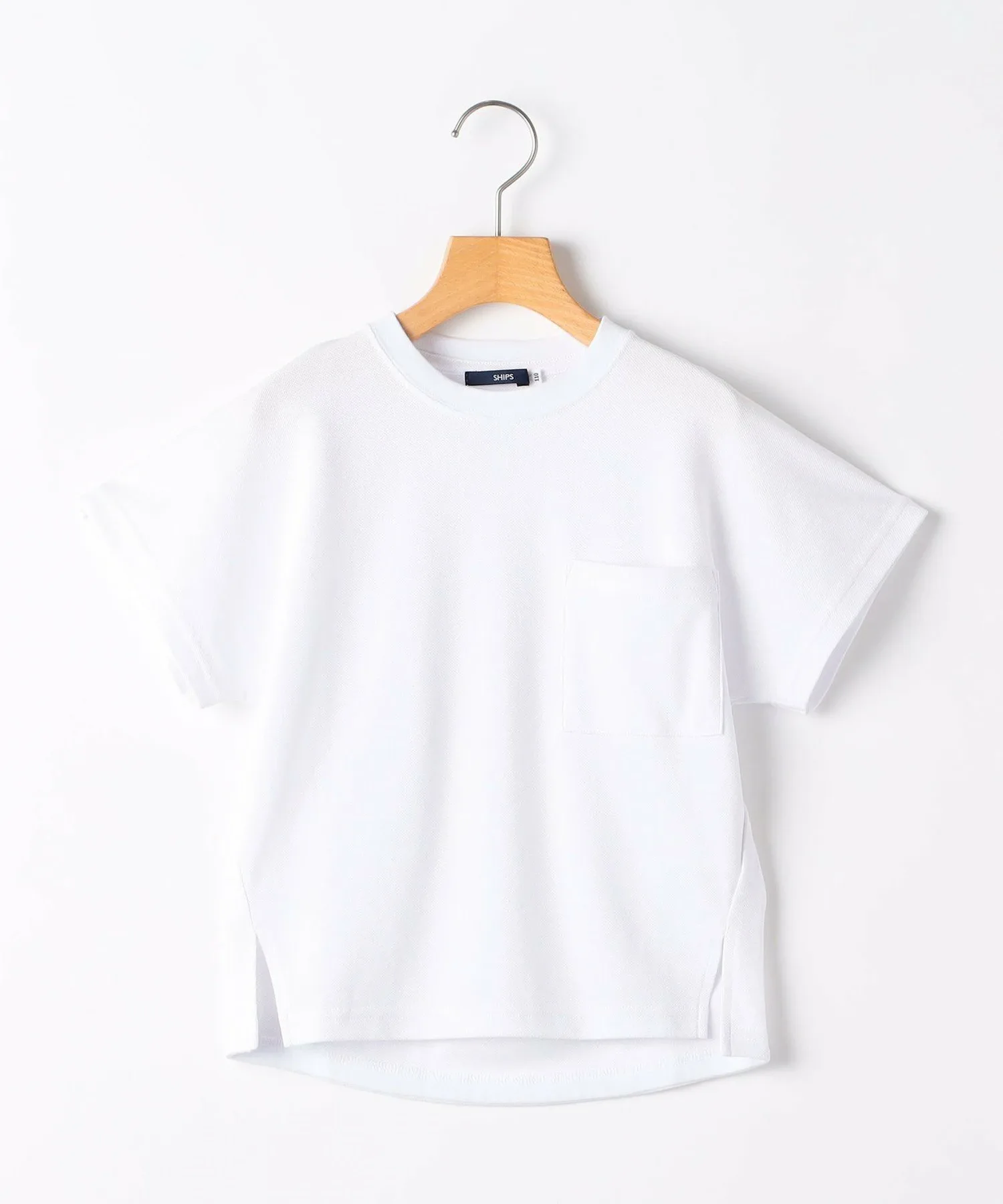 Детская футболка из пике, размер 100-130 см, с коротким рукавом SHIPS KIDS, White