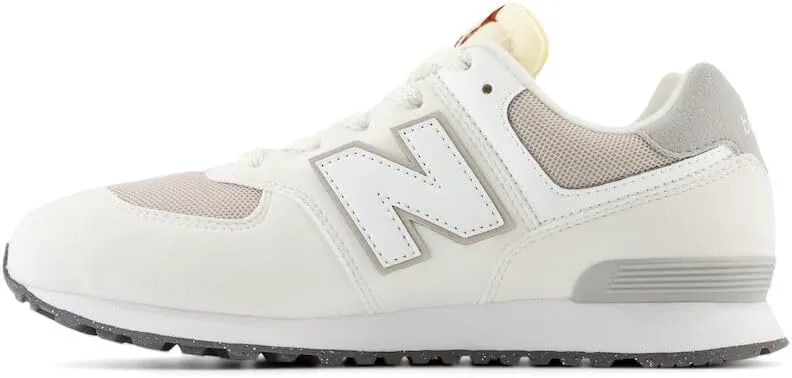 Кроссовки New Balance Kids' 574 V1 на шнуровке, белый — фото 3