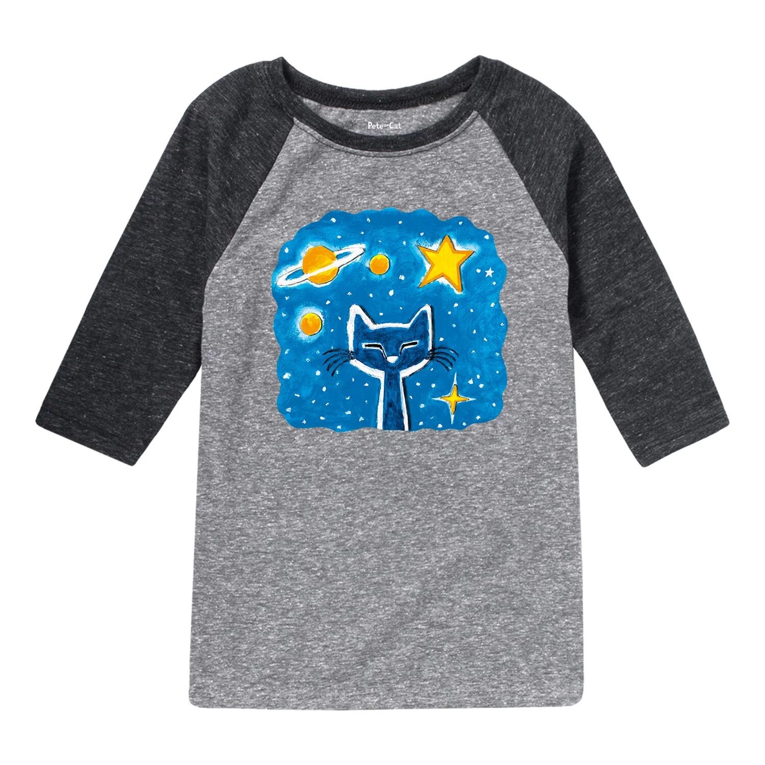 

Футболка с рисунком реглан для мальчиков 8–20 лет Pete The Cat Space Dream Licensed Character
