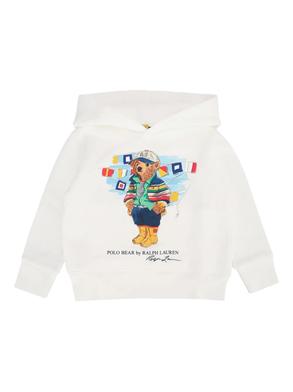 

Толстовка с логотипом POLO RALPH LAUREN KIDS, белый