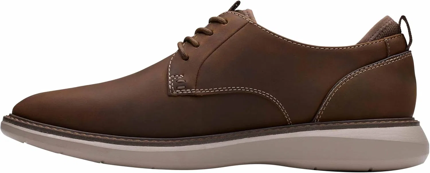 Туфли Clarks Herren Brantin Plain, Beeswax Leather — фото 2