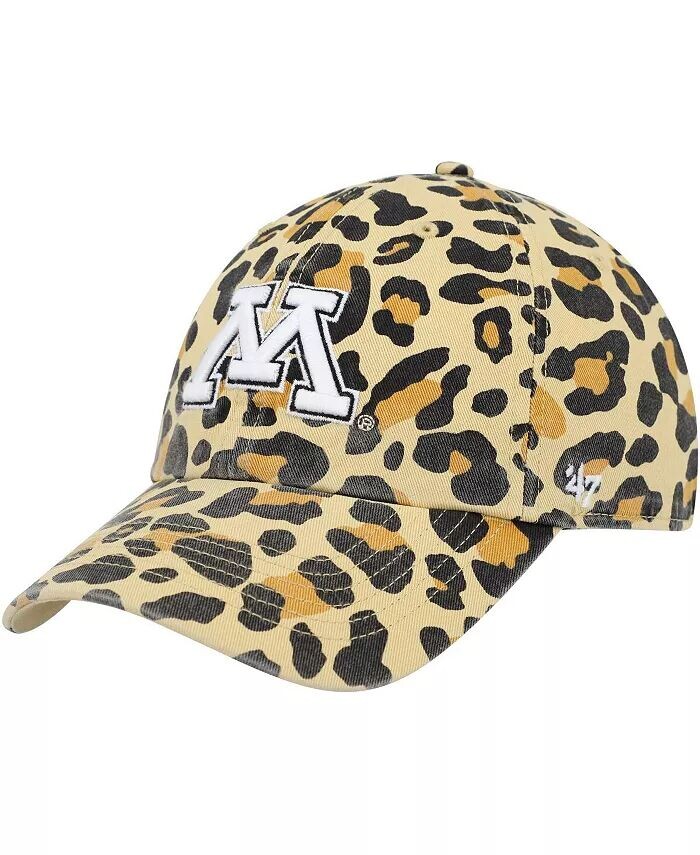 

Женская регулируемая шапка золотого цвета Minnesota Golden Gophers Bagheera Clean Up '47 Brand, золотой