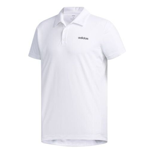 

Футболка adidas Training Sports Short Sleeve Polo Shirt White, белый