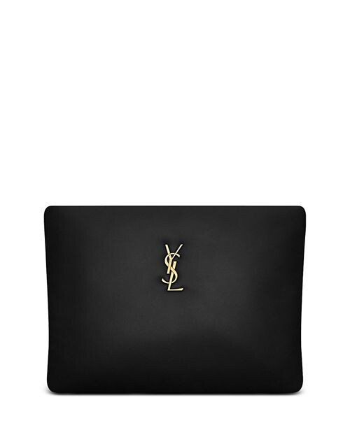 

Большая сумка Calypso из кожи ягненка Saint Laurent, цвет Black