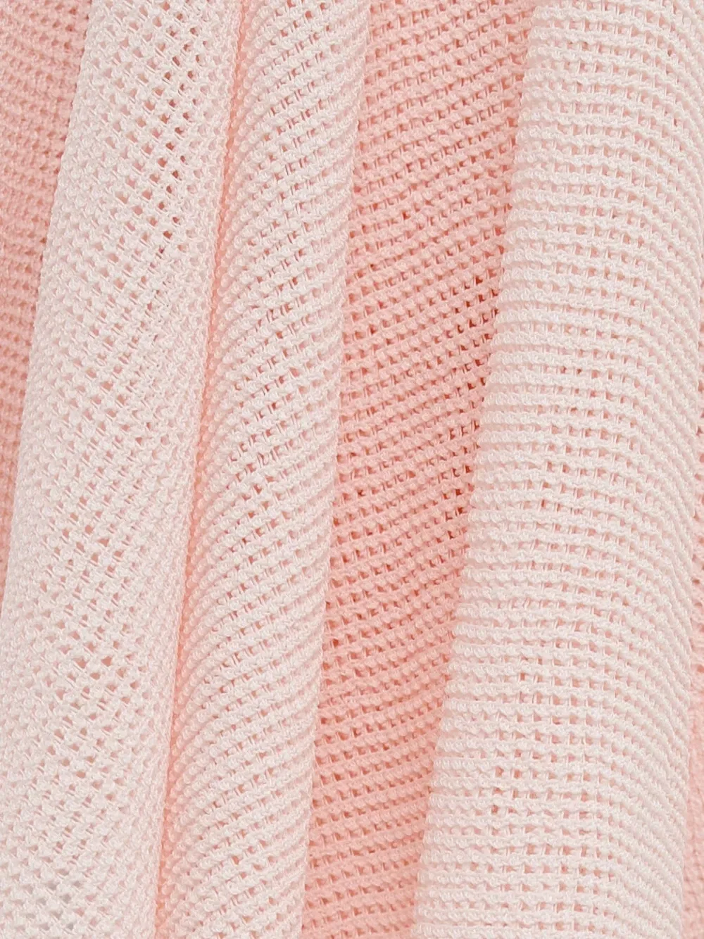 Асимметричная трикотажная юбка миди из вуали Jacquemus, розовый — фото 3