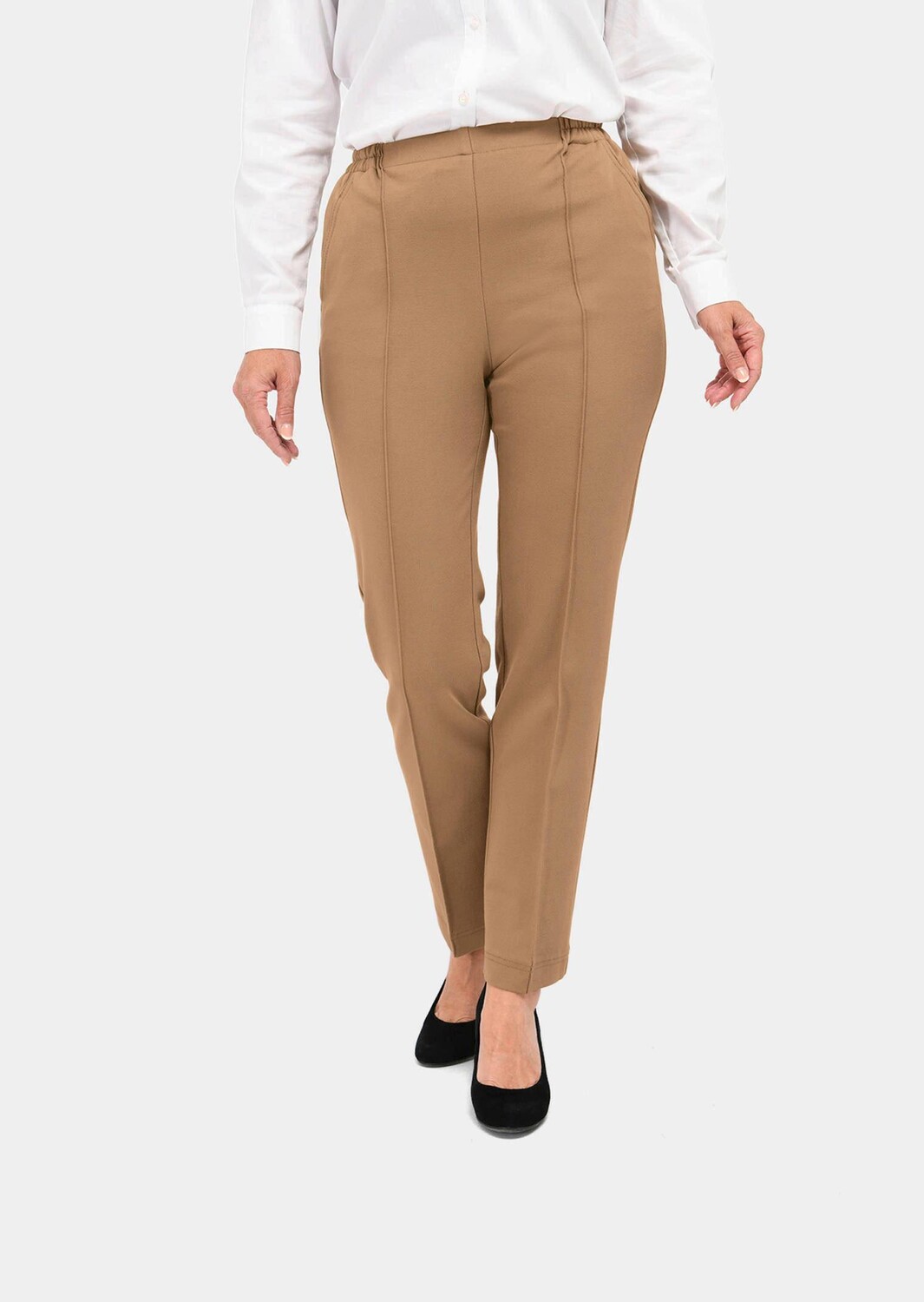 

Брюки GOLDNER Jersey Martha, кэмел