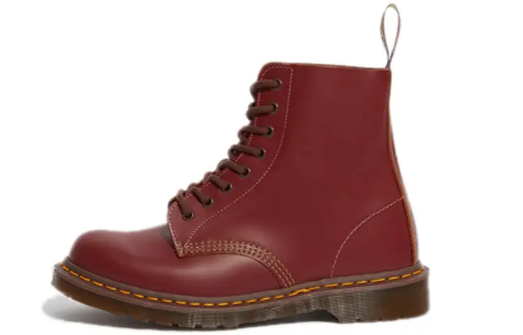 

Ботинки Dr.Martens 1460 Vintage Made In England Lace Up Boot Oxblood Quilon