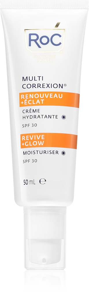 

Питательный и увлажняющий крем Multi correxion revive + glow с витамином С Roc, spf 30 50 мл