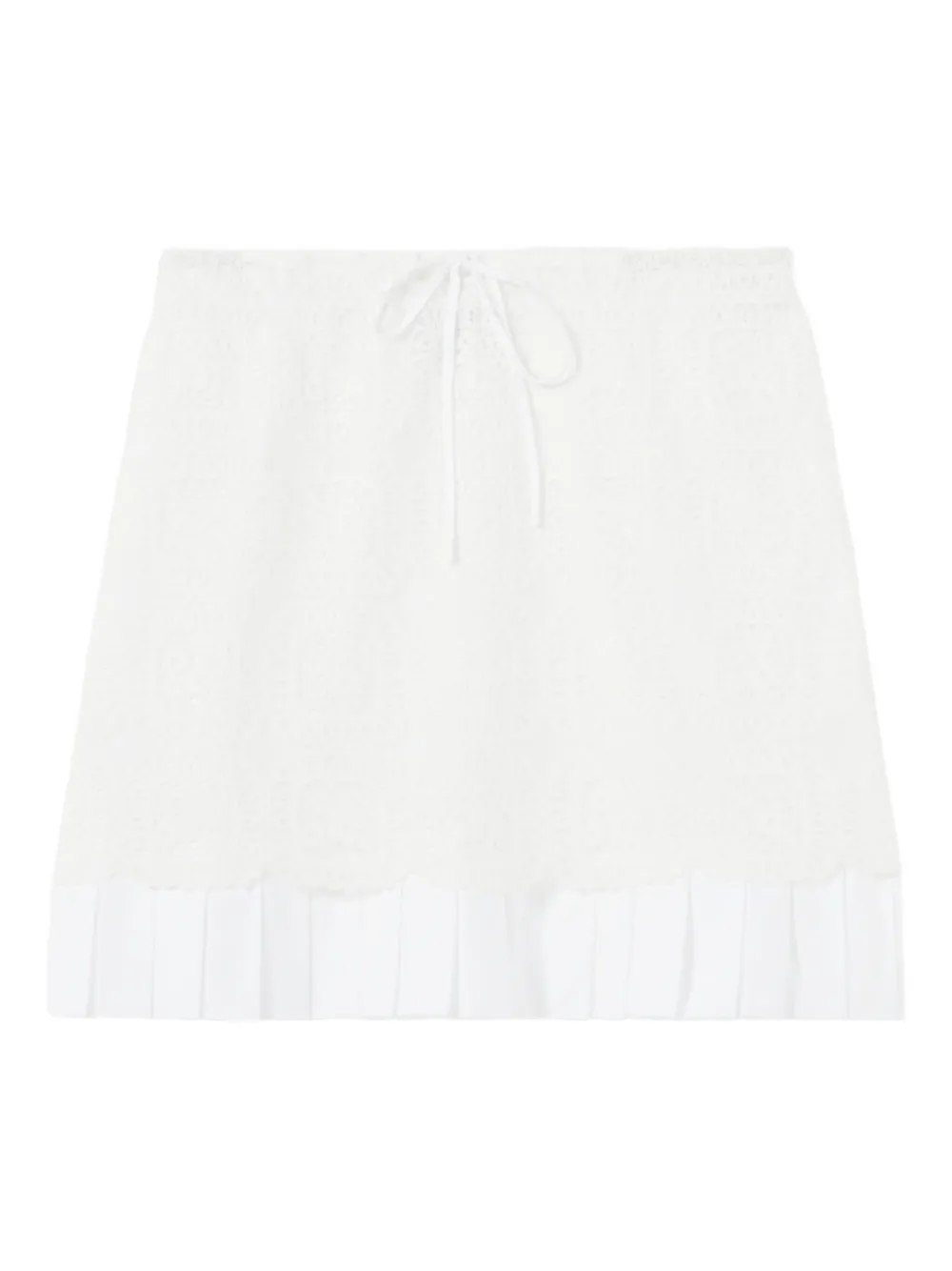 

Юбка мини с кулиской Claudie Pierlot, белый