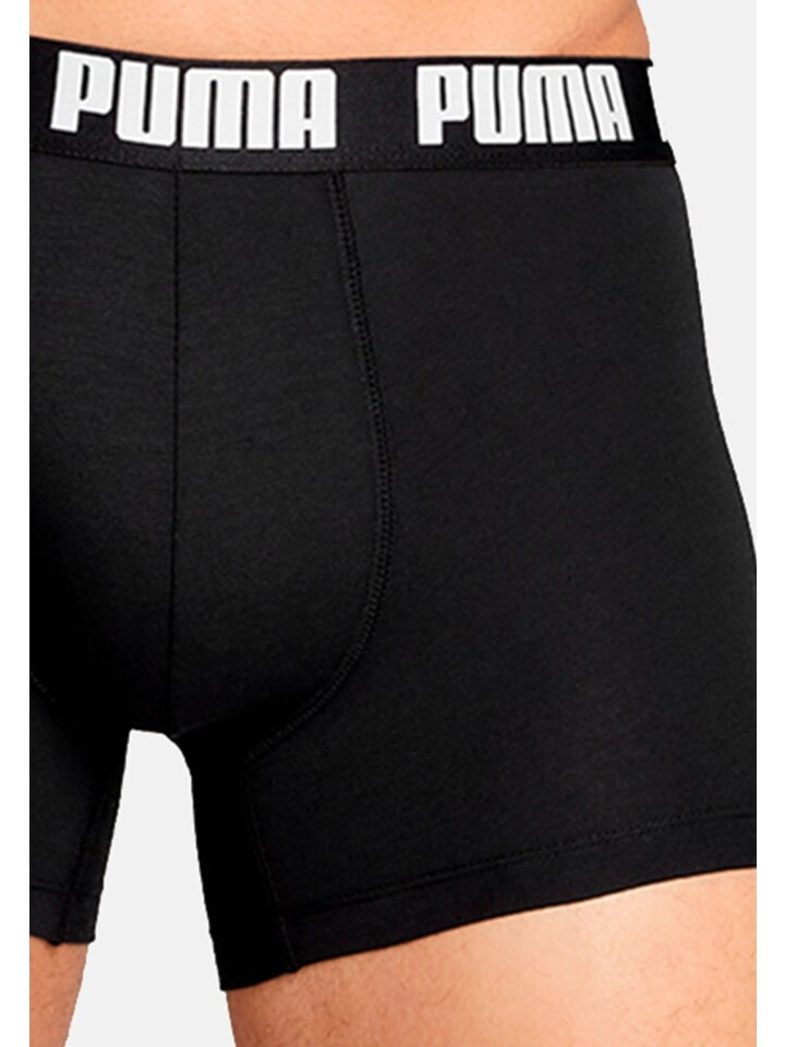 

Трусы боксеры Puma Boxershorts PUMA MEN EVERYDAY BASIC BOXERS 6P, цвет 001 - Black