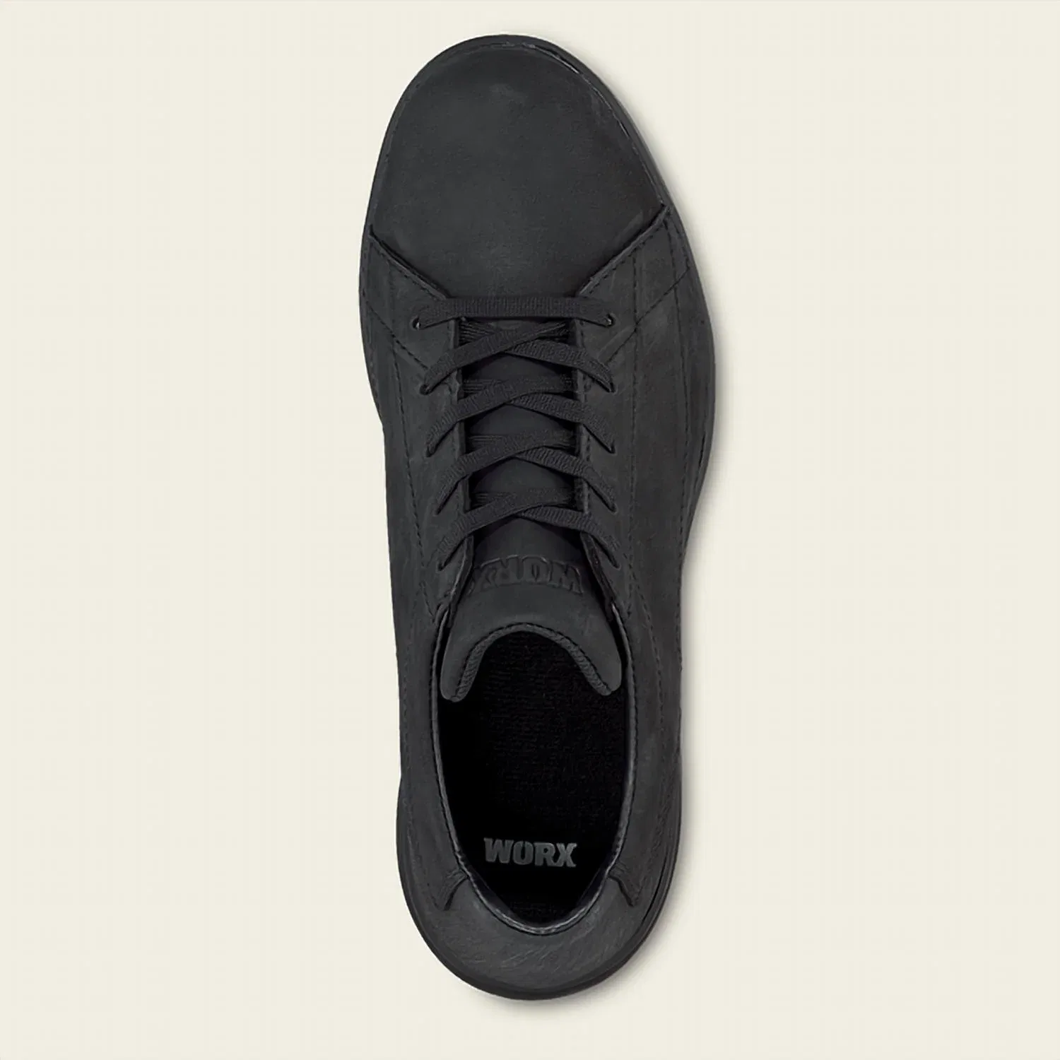 Worx Men's Nitro Work Steel Toe Low-Top Safety Leather Shoes In Black — фото 4