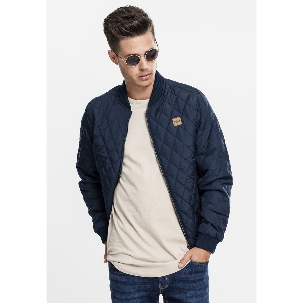 

Парка Urban Classics Diamond Nylon, синий