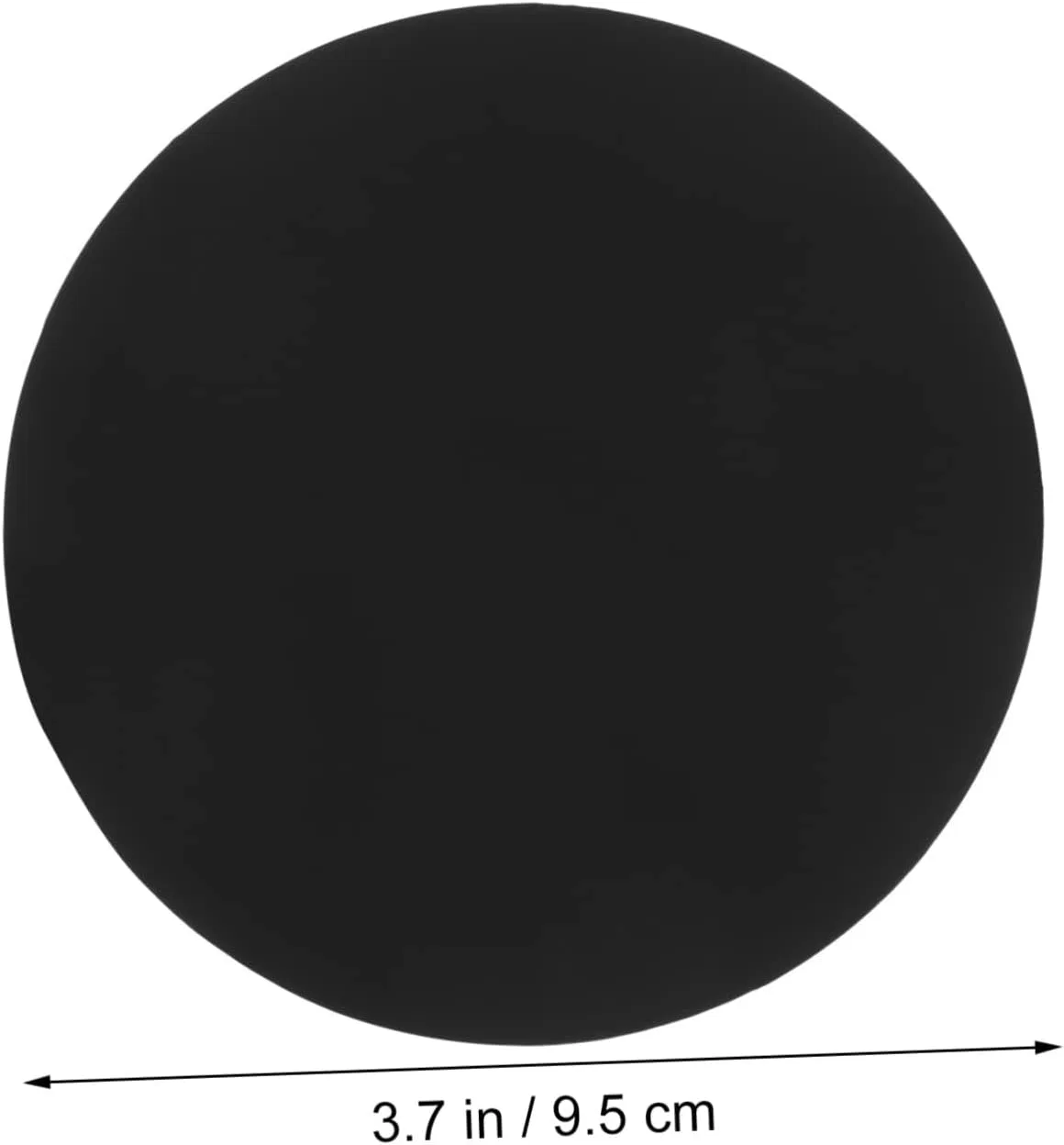Палитра для смешивания лака Operitacx 10 шт черный 9.5x9.5 см — фото 4