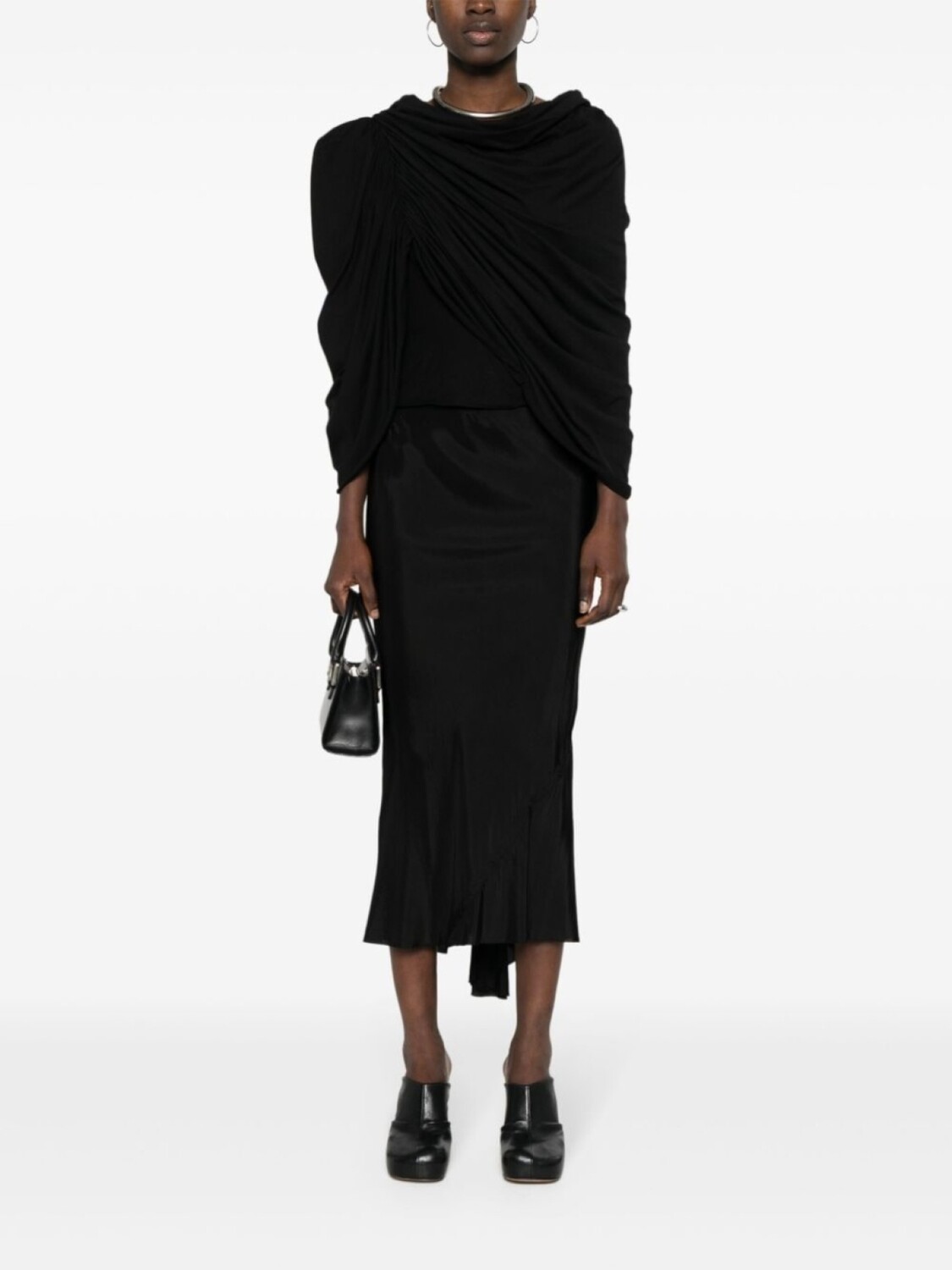 

Rick Owens топ Nun T, черный