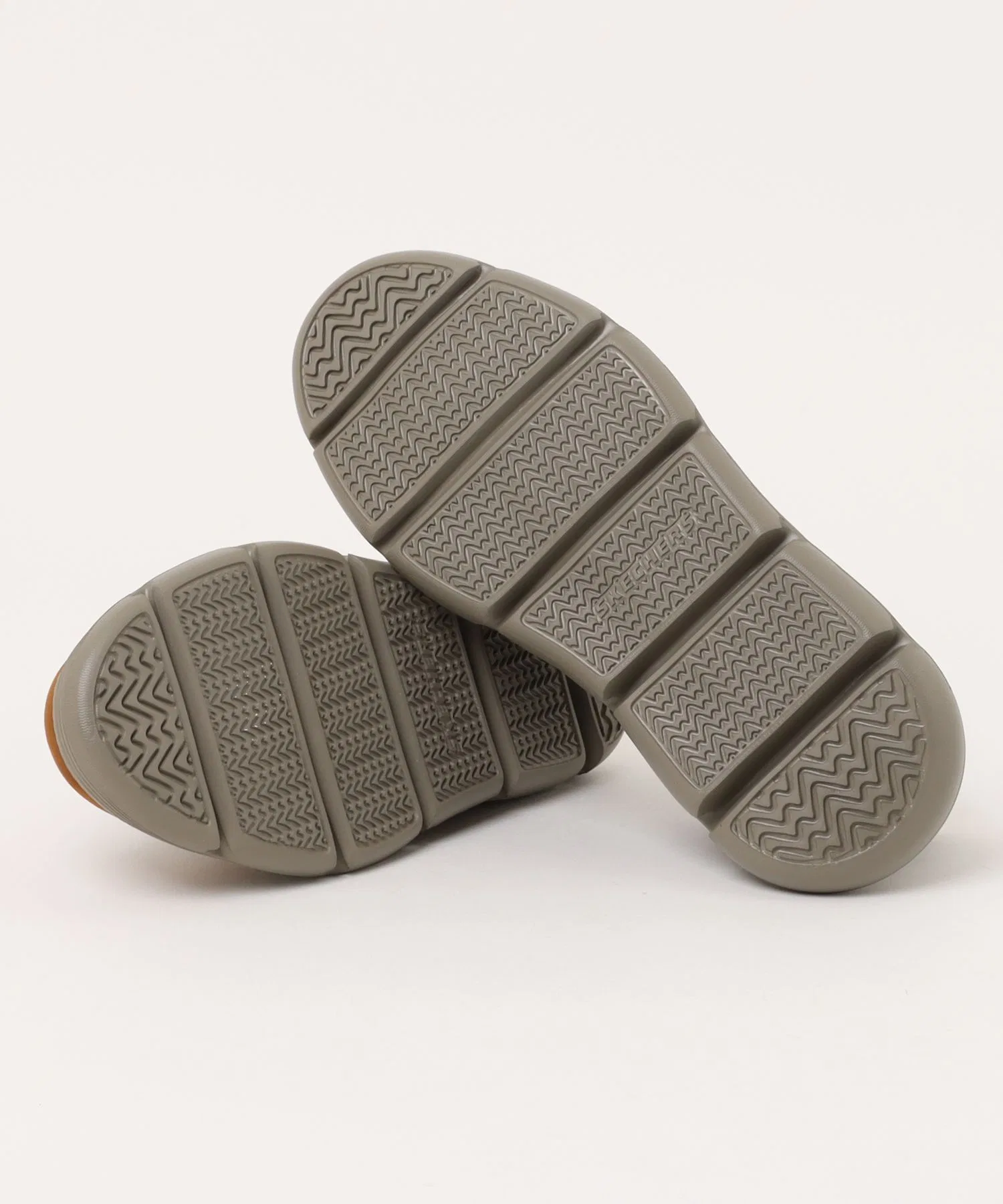Мужские кожаные кроссовки SKECHERS SLIP-INS:GARZA-GERVIN коричневые — фото 3
