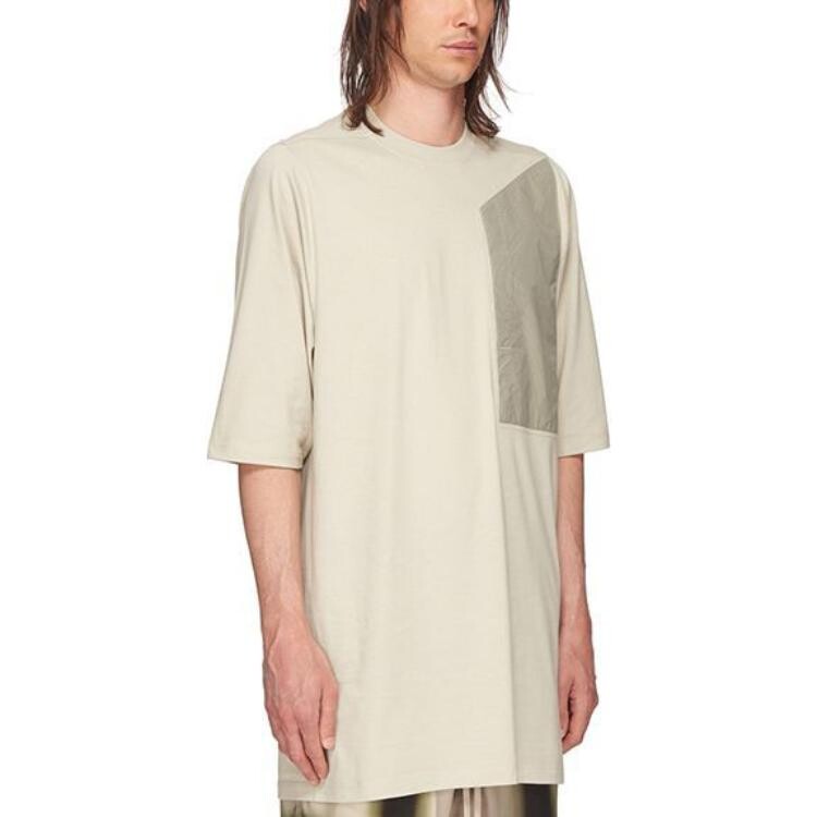 Футболка мужская жемчужно-белая Rick Owens, белый — фото 3