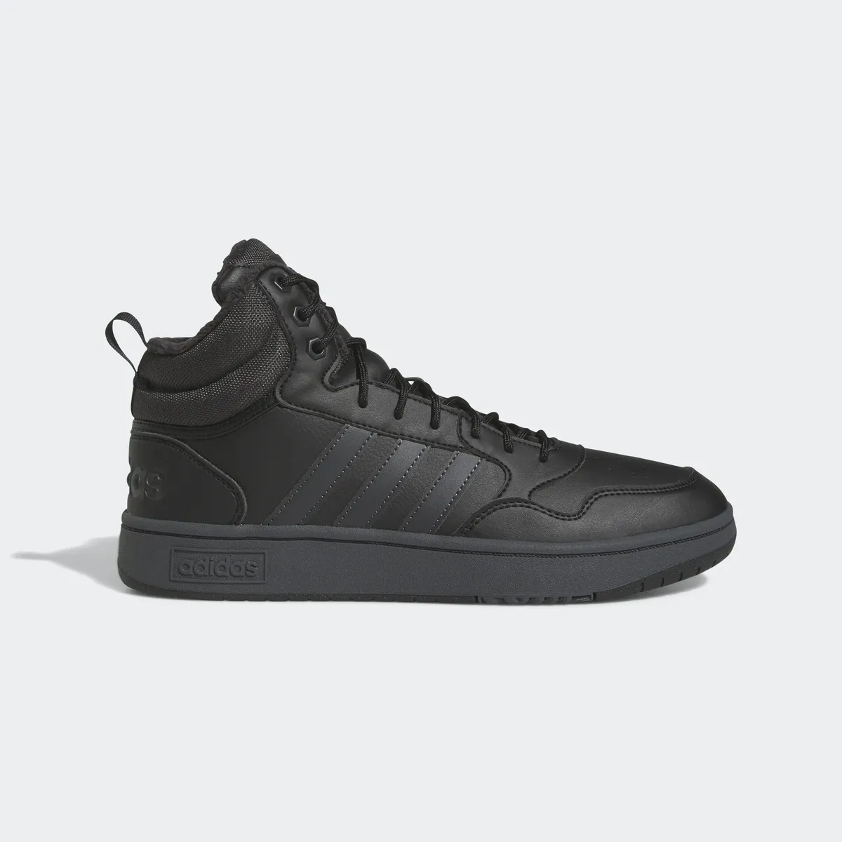 Зимние кроссовки adidas Hoops 3.0 Mid с меховой подкладкой — фото 3