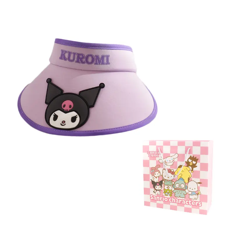 

Sanrio Куломи Детская панама из полиамида с защитой от солнца, Kulomi sun protection hat