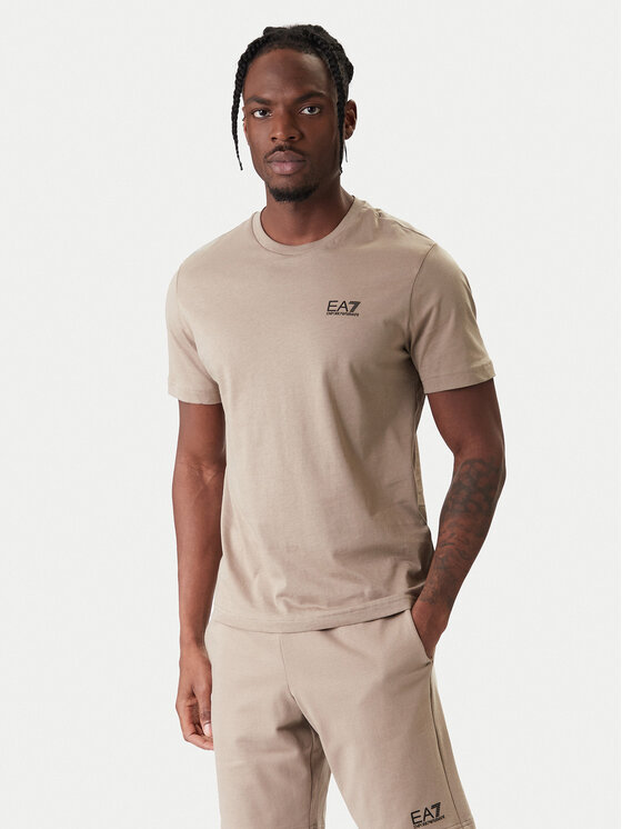 

Футболка regular fit 8NPT25 PJVPZ U6167 Ea7 Emporio Armani, бежевый