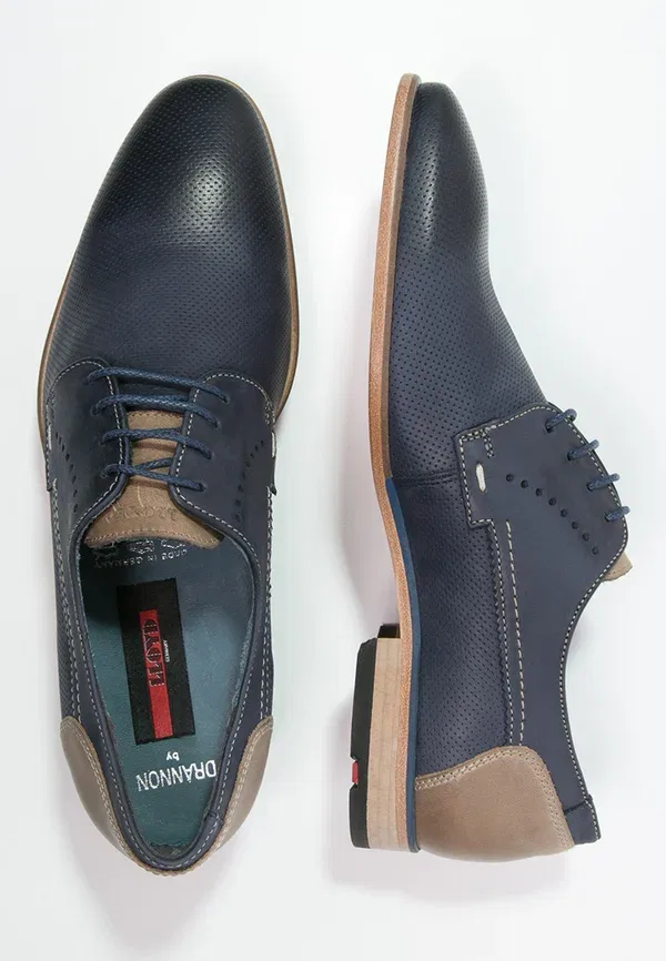 Ботинки Drannon lace ups Lloyd, синий — фото 2