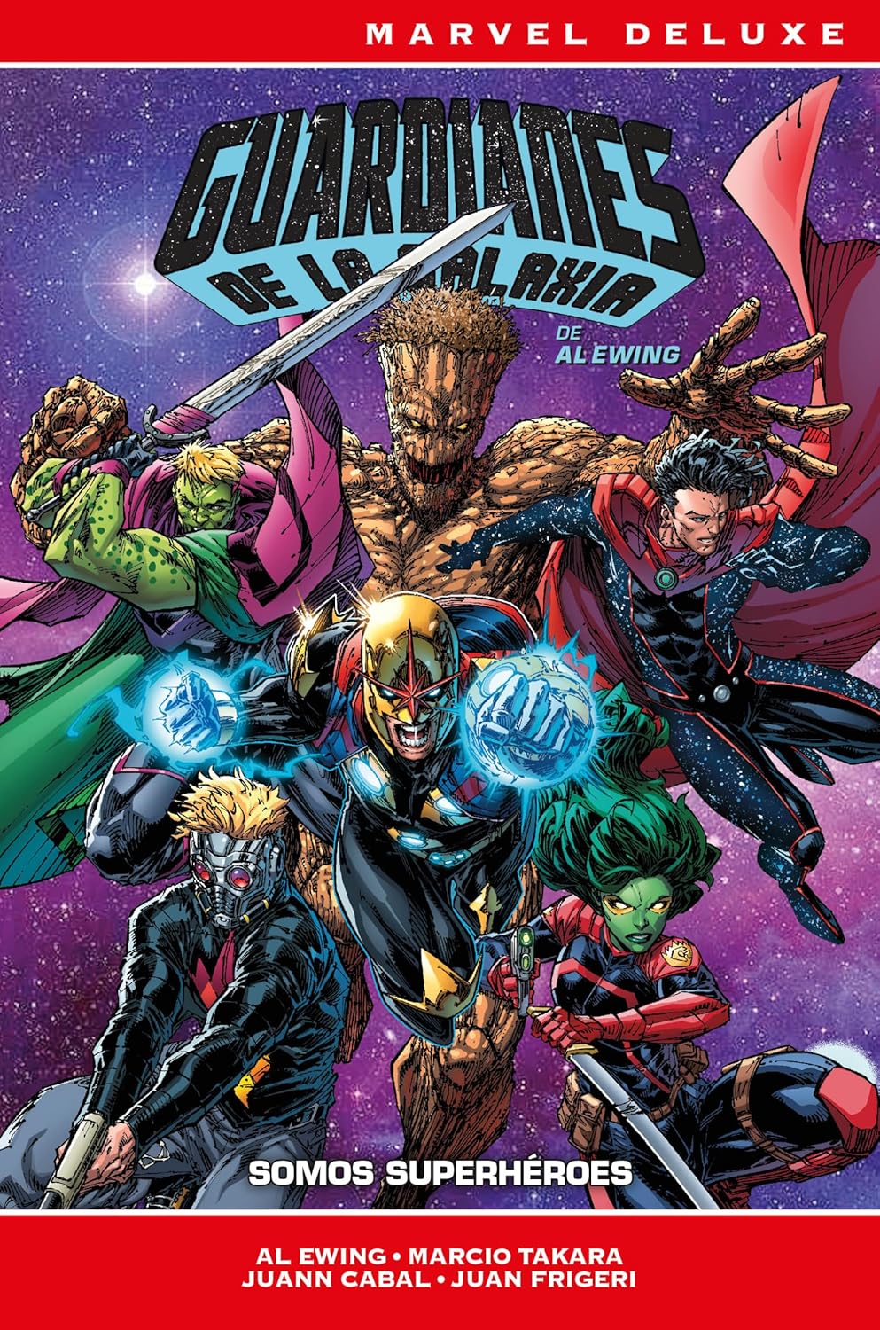 

Marvel deluxe guardianes de la galaxia de al ewing 2. somos superhéroes (PANINI ESPAÑA S.A.)
