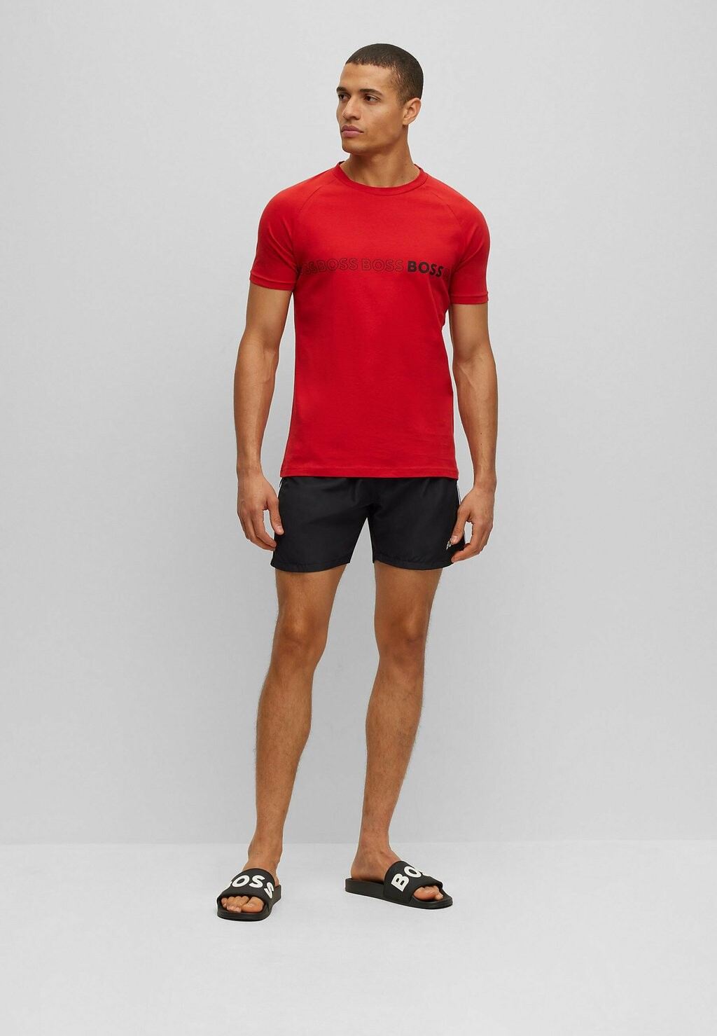 

Пляжные тапочки KIRK UNISEX BOSS, черные