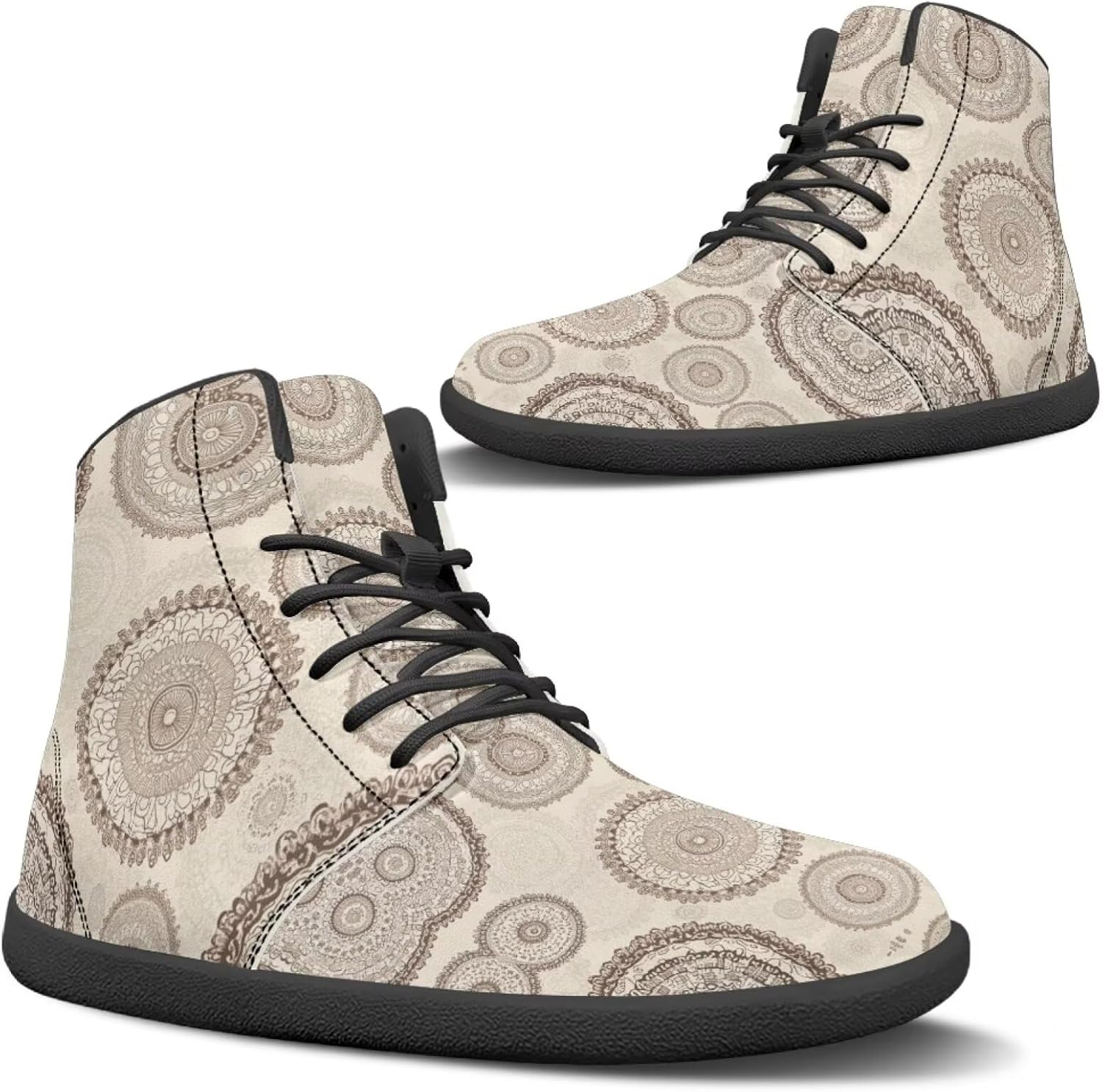 

Высокие кеды Chaqlin для тренировок, Light-colored Mandala