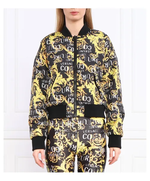 

Двуличный Бомбер Regular fit Versace Jeans Couture, черный