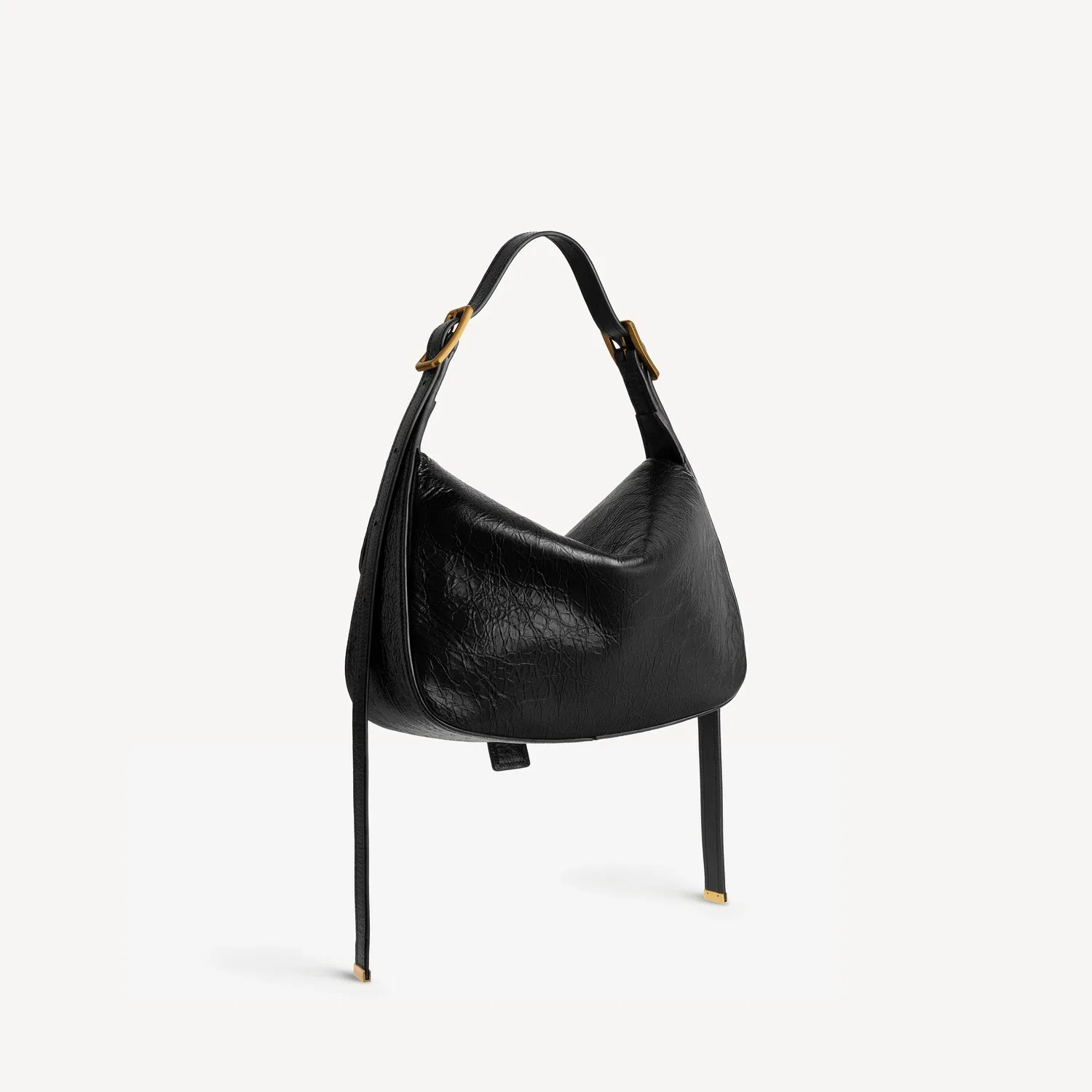 Женская сумка Clicca на плечо, средняя, черная BALENCIAGA, черный — фото 3
