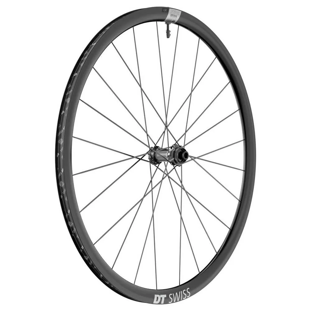 

Переднее колесо DT Swiss A 1800 Spline Disc CL Tubeless Presta 26-35mm road, серебряный