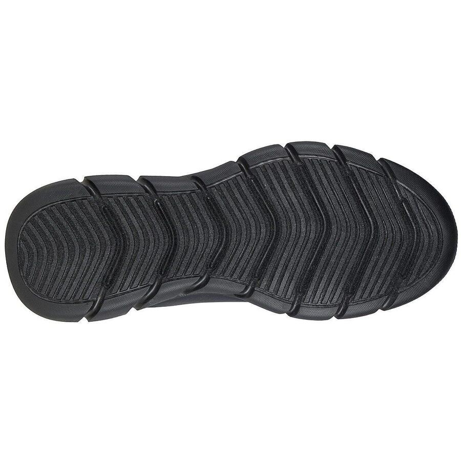Кроссовки Skechers Bobs B Flex Arctic Edge, чёрные, мужские — фото 4