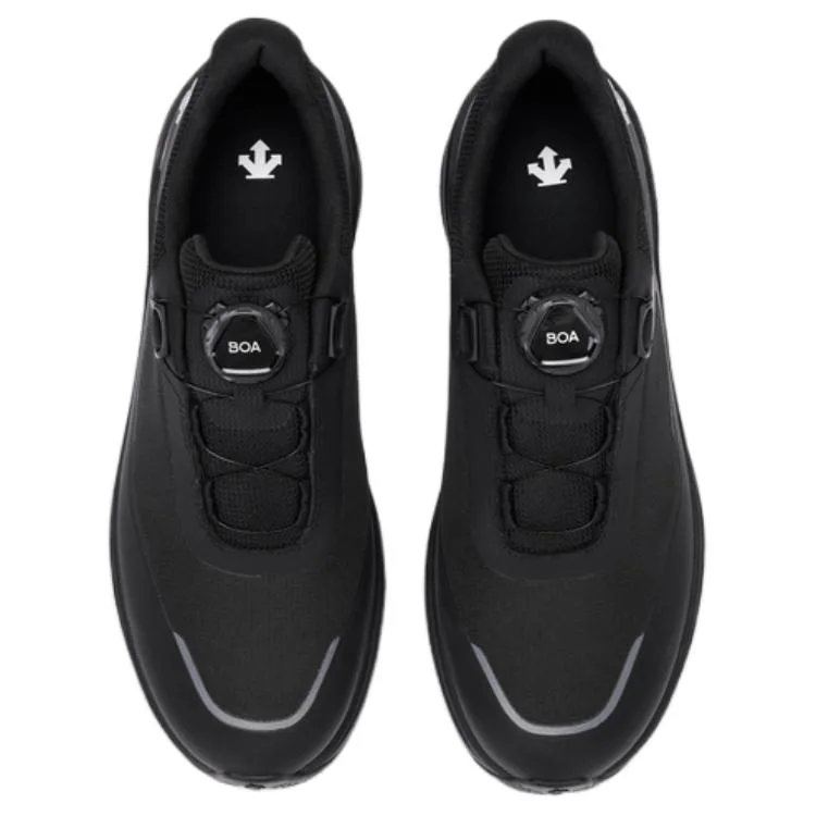 Dualis удобные низкие кроссовки мужские DESCENTE, BK-черный — фото 4