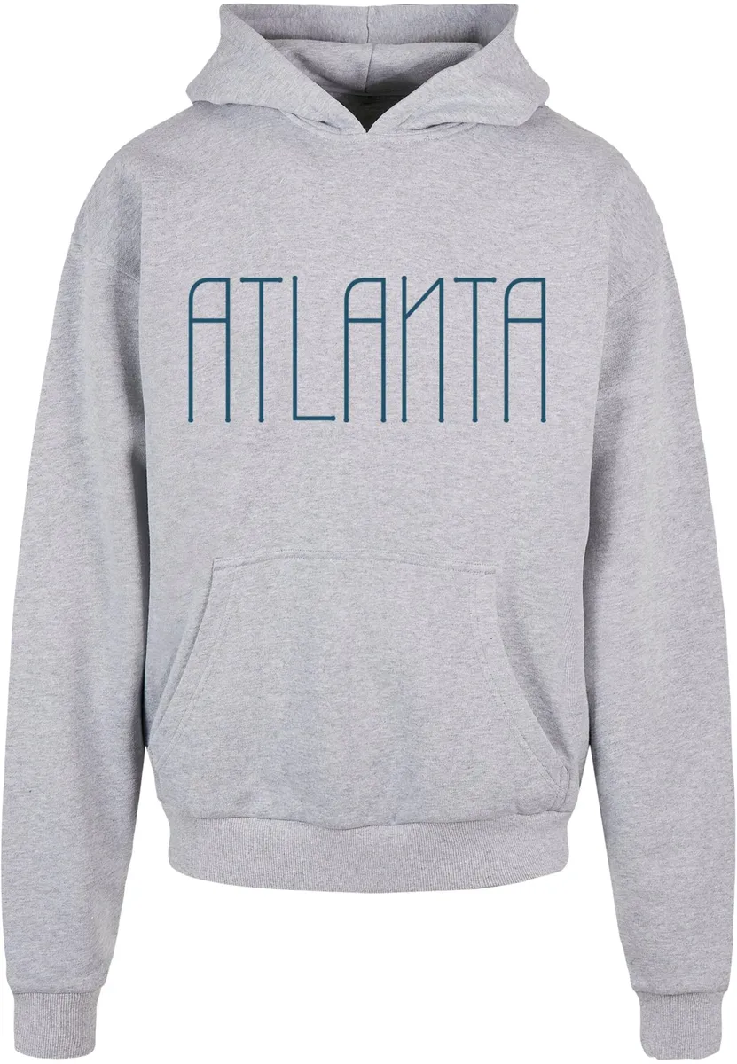 

Толстовка с капюшоном Merchcode " Merchcode Men's Atlanta Ultra Heavy Hoody", серый