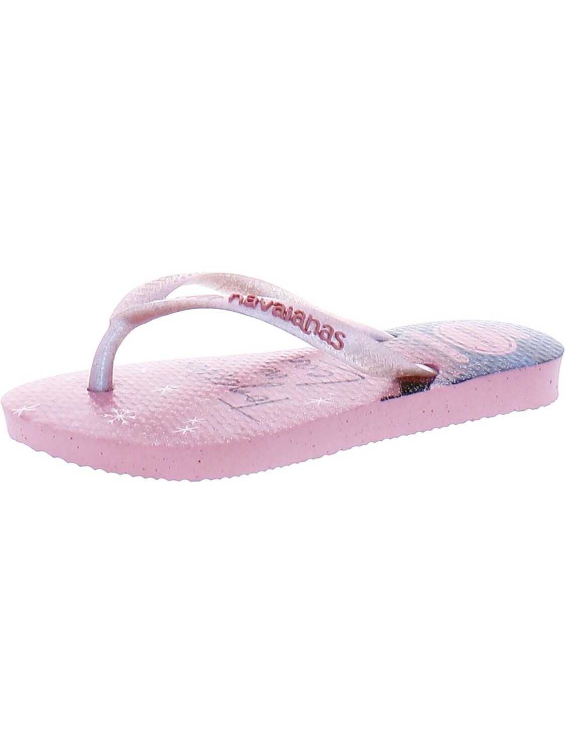 

Шлепанцы с рисунком «Белоснежка» для девочек «Принцесса» Havaianas, цвет Pink Lemonade